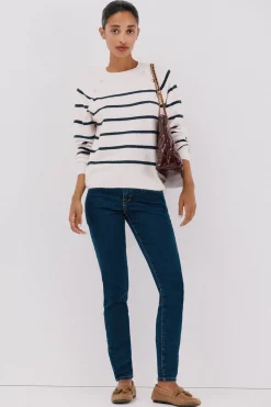 Cortefiel Jersey tacto suave Estampado azul