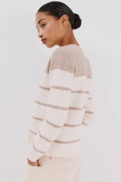 Cortefiel Jersey tacto suave Beige