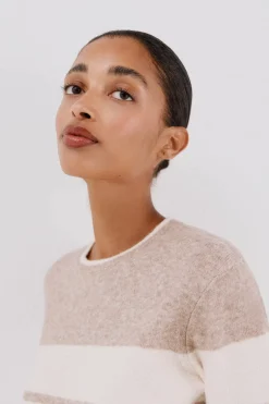 Cortefiel Jersey tacto suave Beige