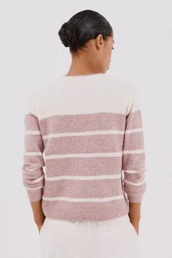 Cortefiel Jersey tacto suave Rosa Outlet