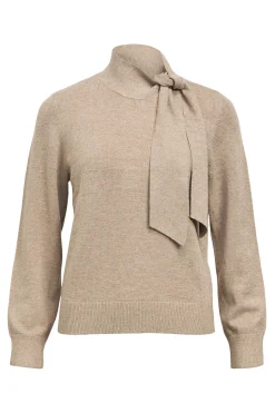 Object Jersey tacto suave lazo Marr&oacute;n Sale