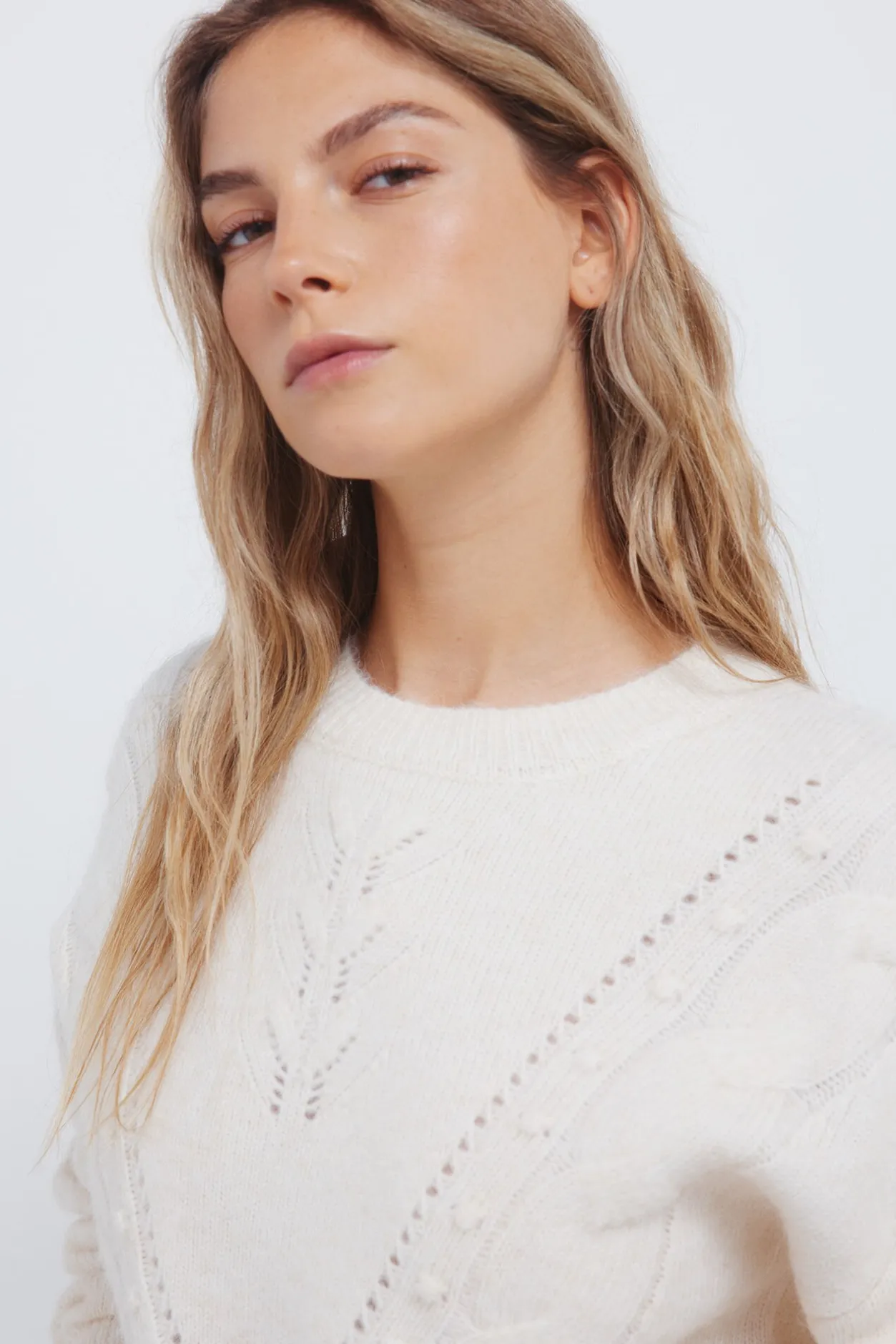 Springfield Jersey trenza uve nude New