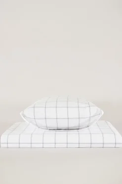 Bassols Juego de sábanas Jacqueline 90 cm Azul Discount