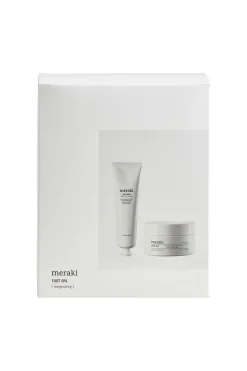 Meraki Kit de regalo para cuidado de pies blanco