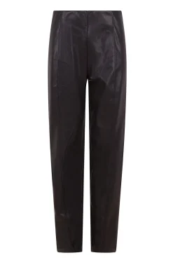 Cortefiel Legging de mujer de polipiel elástica Negro New