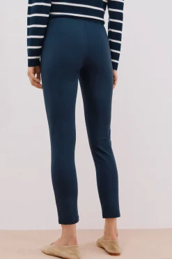 Cortefiel Legging de mujer de punto Azul marino Sale
