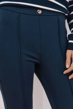 Cortefiel Legging de mujer de punto Azul marino Sale