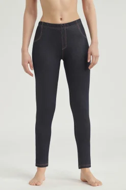 DIM Legging largo efecto vaquero de mujer azul Clearance