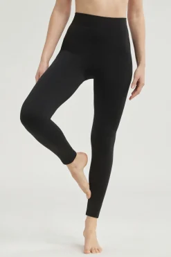 DIM Legging largo térmico de mujer negro Clearance