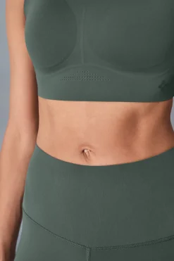 Dash and Stars Leggings COMPRESSIVE capri verde Outlet