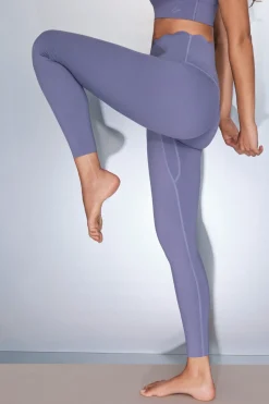 Dash and Stars Leggings COMPRESSIVE largo morado morado/lila Sale