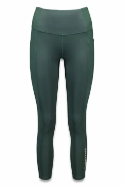 Dash and Stars Leggings 4D STRETCH crop verde Hot