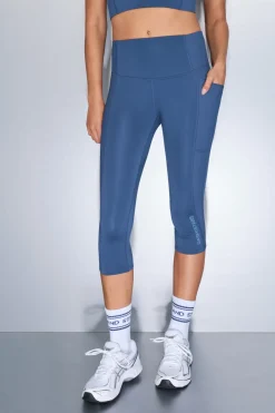 Dash and Stars Leggings 4D STRETCH pirata azul Sale