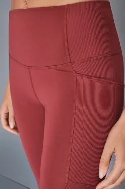 Dash and Stars Leggings 4D STRETCH pirata granate burdeos Sale