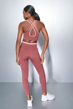 Dash and Stars Leggings largos SEAMLESS COMFORT rosa Sale