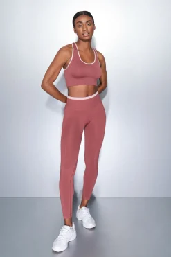 Dash and Stars Leggings largos SEAMLESS COMFORT rosa Sale