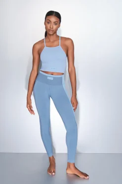 Dash and Stars Leggings largos SEAMLESS COMFORT azul Clearance