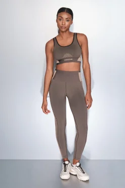 Dash and Stars Leggings largos SEAMLESS COMFORT marrón marr&oacute;n Best