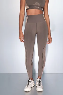 Dash and Stars Leggings largos SEAMLESS COMFORT marrón marr&oacute;n Best