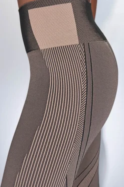 Dash and Stars Leggings largos SEAMLESS COMFORT marrón marr&oacute;n Best