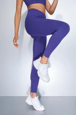 Dash and Stars Leggings push up SEAMLESS FIT azul Outlet