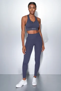 Dash and Stars Leggings SEAMLESS COMFORT navy azul