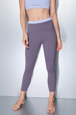 Dash and Stars Leggings SOFT MOVE crop lavanda morado/lila Discount
