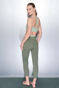Dash and Stars Leggings SOFT MOVE crop verde Best