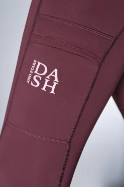 Dash and Stars Leggings THERMAL morado rosa Clearance
