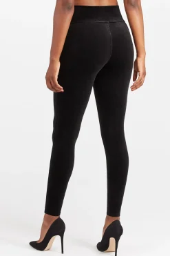 Spanx Leggins moldeadores terciopelo negro Discount