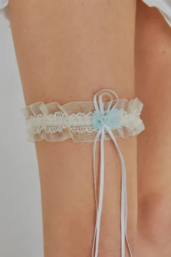 Ivette Bridal Liga tul y encaje detalle corazón marfil Outlet