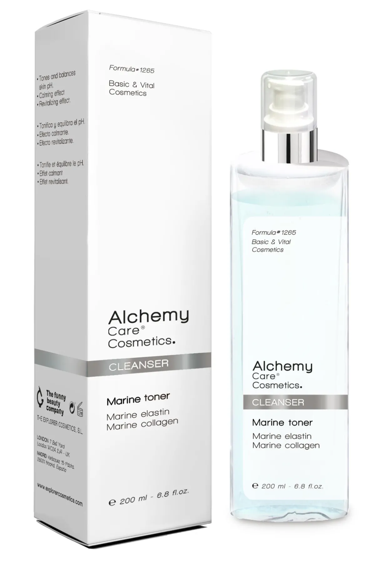 Alchemy Limpiador y tónico marino 200 ml Blanco Clearance