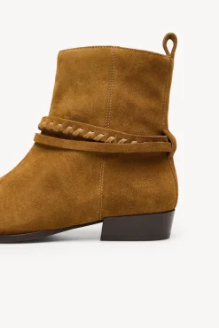 Hoss Intropia Liz. Botín serraje Beige Outlet