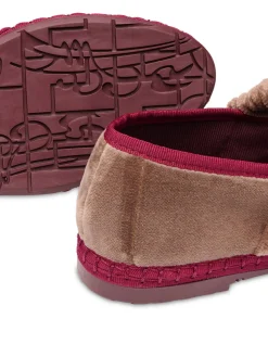 Flabelus Mafalda de terciopelo Beige Online