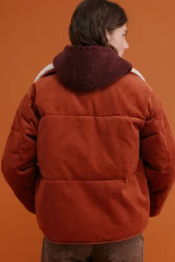 Hoss Intropia Maider. Bufanda con capucha Granate Outlet