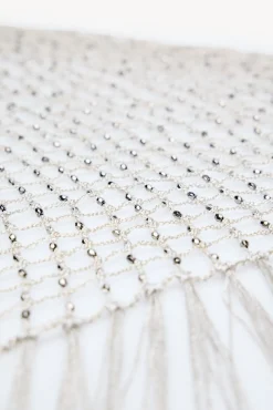 Hoss Intropia Malia. Chal bordado con abalorios Gris Sale