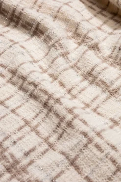 Vilanova Manta Bufanda de Cuadros beige Discount