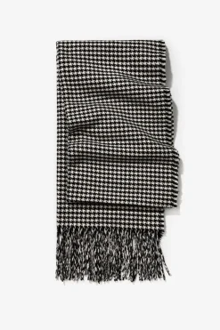 Vilanova Manta Bufanda Pata de Gallo Negro