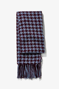 Vilanova Manta bufanda pata de gallo Multicolor Hot