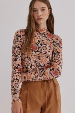 Hoss Intropia Mara. Camiseta estampada Estampado Marron Online