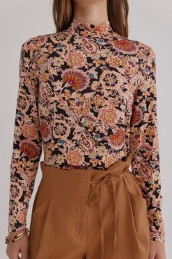 Hoss Intropia Mara. Camiseta estampada Estampado Marron Online