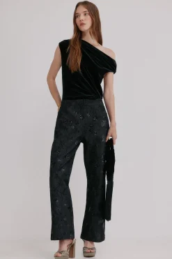 Hoss Intropia Marcela. Top asimétrico Negro Online