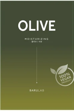 Barulab Mascarilla de tejido con extracto de oliva verde