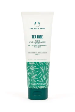 The Body Shop Mascarilla Exfoliante Facial 3 en 1 Árbol de Té 125ml Multicolor Clearance