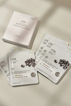 All natural Mascarilla facial blackbeans Blanco Clearance