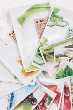 Mizon Mascarilla joyful time essence jalea real Estampado amarillo