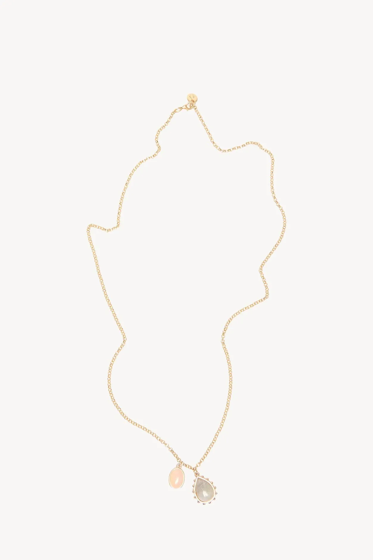 Hoss Intropia Matilda. Collar largo piedra natural Dorado Sale