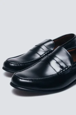 Springfield Mocasín piel antifaz negro Sale