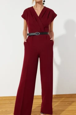 Trendyol Mono cruzado burdeos New