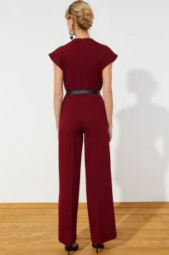 Trendyol Mono cruzado burdeos New